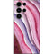 Plum Watercolor Geode Galaxy S25 Ultra Skin